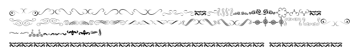 Die Vorschau der Schrift Nymphette