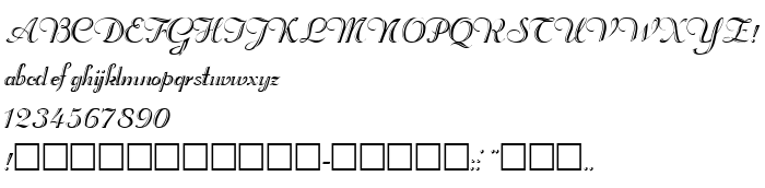 Die Vorschau der Schrift Rechtman Plain