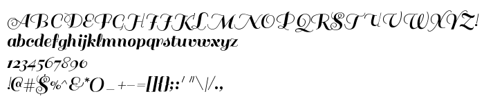 Die Vorschau der Schrift Sail