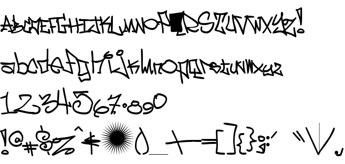 Die Vorschau der Schrift Eastside Motel