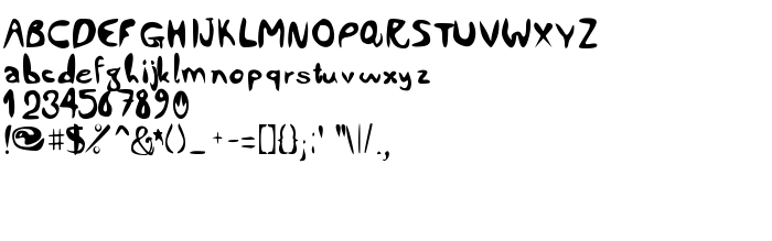 Die Vorschau der Schrift Comiccity