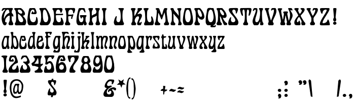Die Vorschau der Schrift Cordeballet