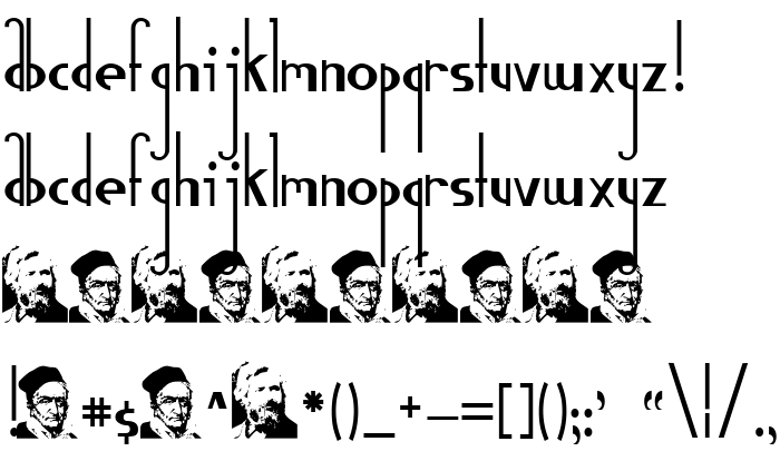 Die Vorschau der Schrift Gauss Jordan