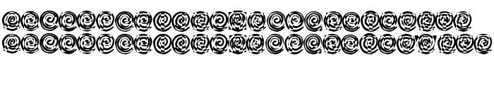 Die Vorschau der Schrift Round