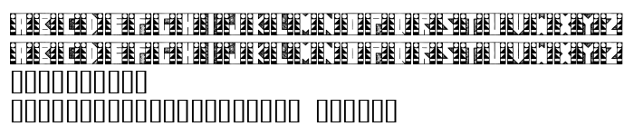 Die Vorschau der Schrift SugarFootStrut