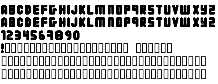 Die Vorschau der Schrift 222 03