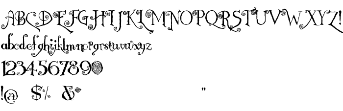 Die Vorschau der Schrift Nemo