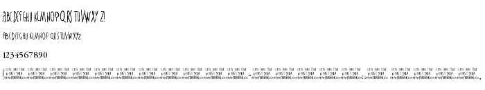 Die Vorschau der Schrift The Sixth Sense