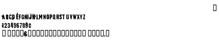 Die Vorschau der Schrift blueBaby