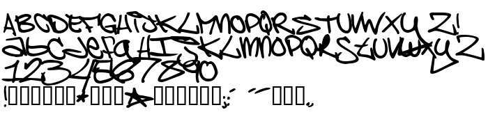 Die Vorschau der Schrift Brooklyn Kid