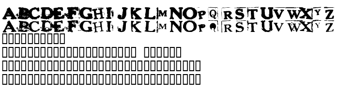 Die Vorschau der Schrift HeroinSheik