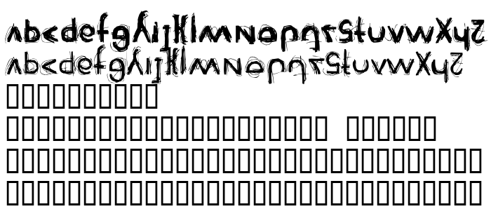 Die Vorschau der Schrift Reienhardt