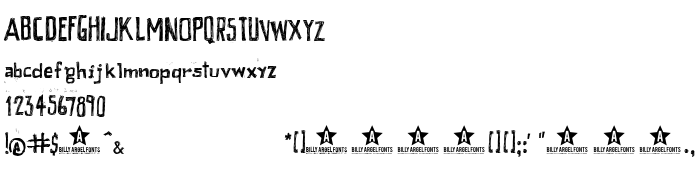 Die Vorschau der Schrift PEIXE FRITO