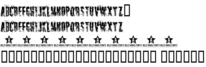 Die Vorschau der Schrift SNIPER