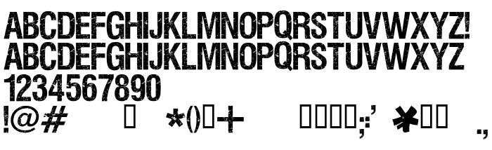 Die Vorschau der Schrift VIPER NORA