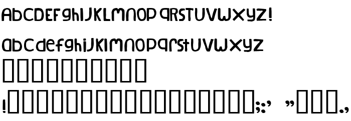 Die Vorschau der Schrift Natural Log