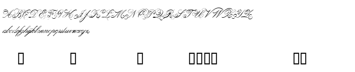 Die Vorschau der Schrift Belphebe