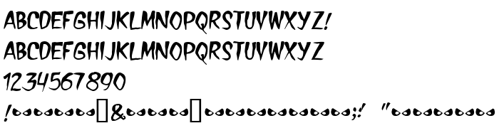 Die Vorschau der Schrift Treasure
