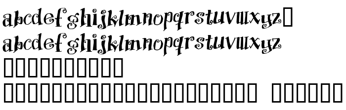 Die Vorschau der Schrift Protection
