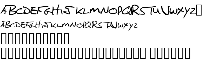 Die Vorschau der Schrift Neil Normal