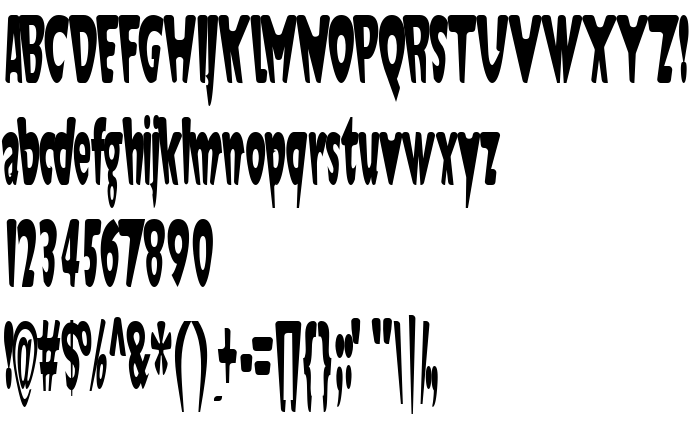 Die Vorschau der Schrift Jaunty Normal