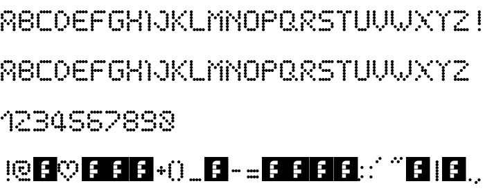 Die Vorschau der Schrift schnee Regular