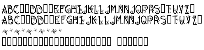 Die Vorschau der Schrift KR Original Bean