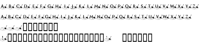 Die Vorschau der Schrift KR Shovelin