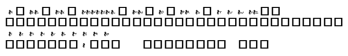 Die Vorschau der Schrift KR Seahorse