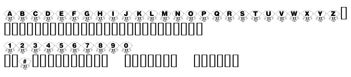 Die Vorschau der Schrift KR Foo'ball