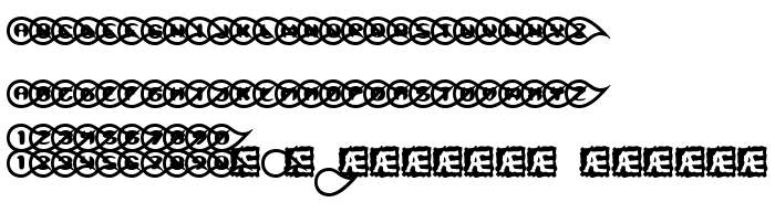 Die Vorschau der Schrift Tearful (BRK)