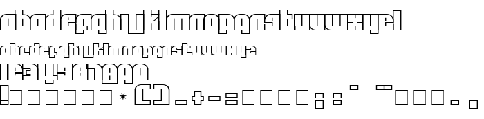Die Vorschau der Schrift Alpha Flight Small Caps