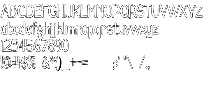 Die Vorschau der Schrift CarawayHC