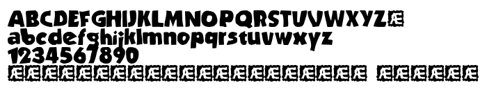 Die Vorschau der Schrift Stranded (BRK)
