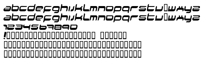 Die Vorschau der Schrift Halo