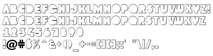 Die Vorschau der Schrift a_GrotoSh