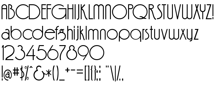 Die Vorschau der Schrift Feena Casual