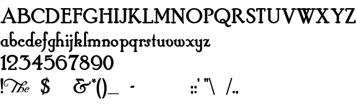 Die Vorschau der Schrift HobbyHorse