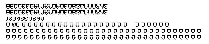 Die Vorschau der Schrift Dawn of Mellido