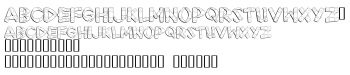 Die Vorschau der Schrift First Aid