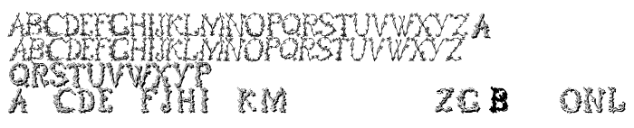 Die Vorschau der Schrift FloralTwo