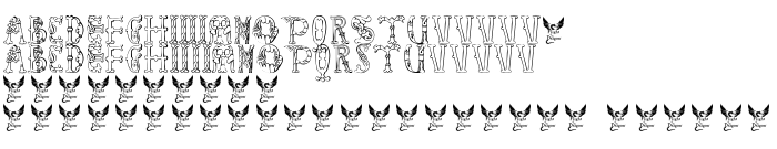 Die Vorschau der Schrift Library of Minerva, 9th c.