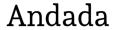Schrift Andada