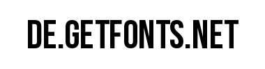 Schrift Bebas Neue