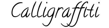 Schrift Calligraffiti