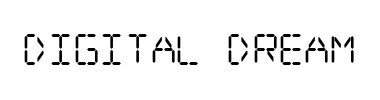 Schrift Digital dream