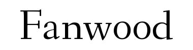Schrift Fanwood