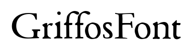 Schrift GriffosFont