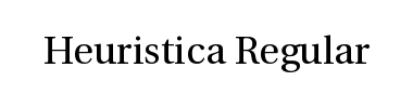 Schrift Heuristica Regular
