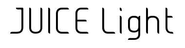 Schrift JUICE Light